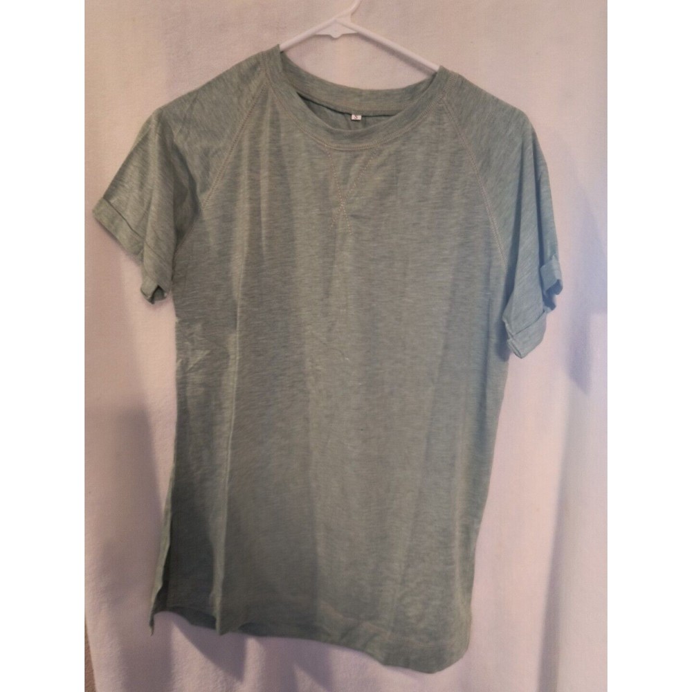 Moss Green women's casual small shirt NEW 9830 short sleeve summer fall spring